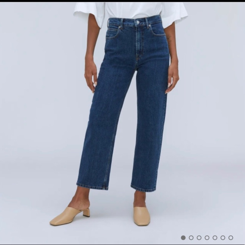 Everlane The Way-High Jean in vintage indigo